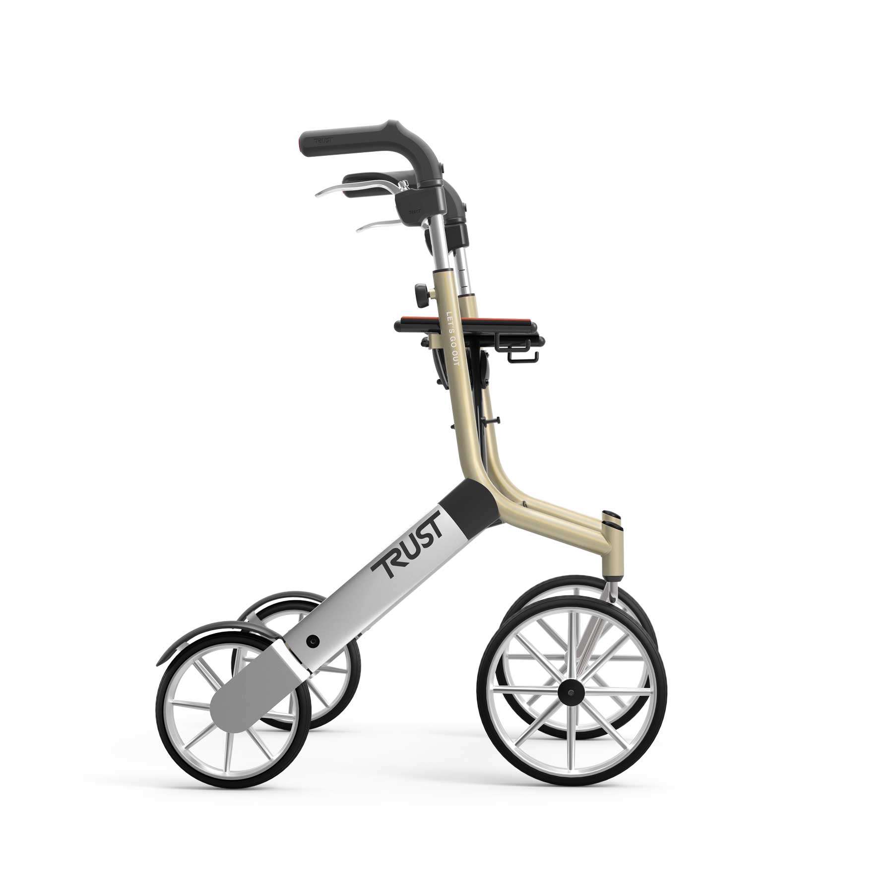 'Let's Go Out' rollator